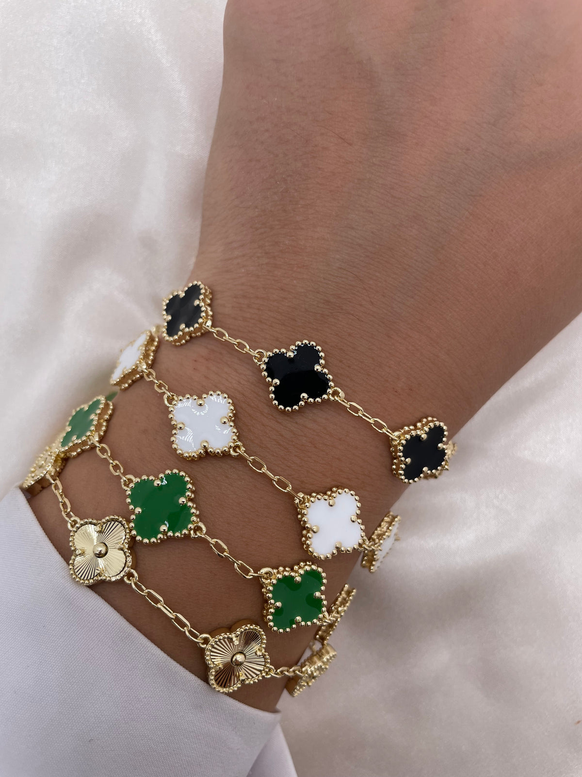 Colored Vancleef Bracelet