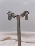 Earrings with zircon 660