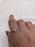 Eye Zircon Ring