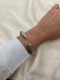 Arrow zircon bangle