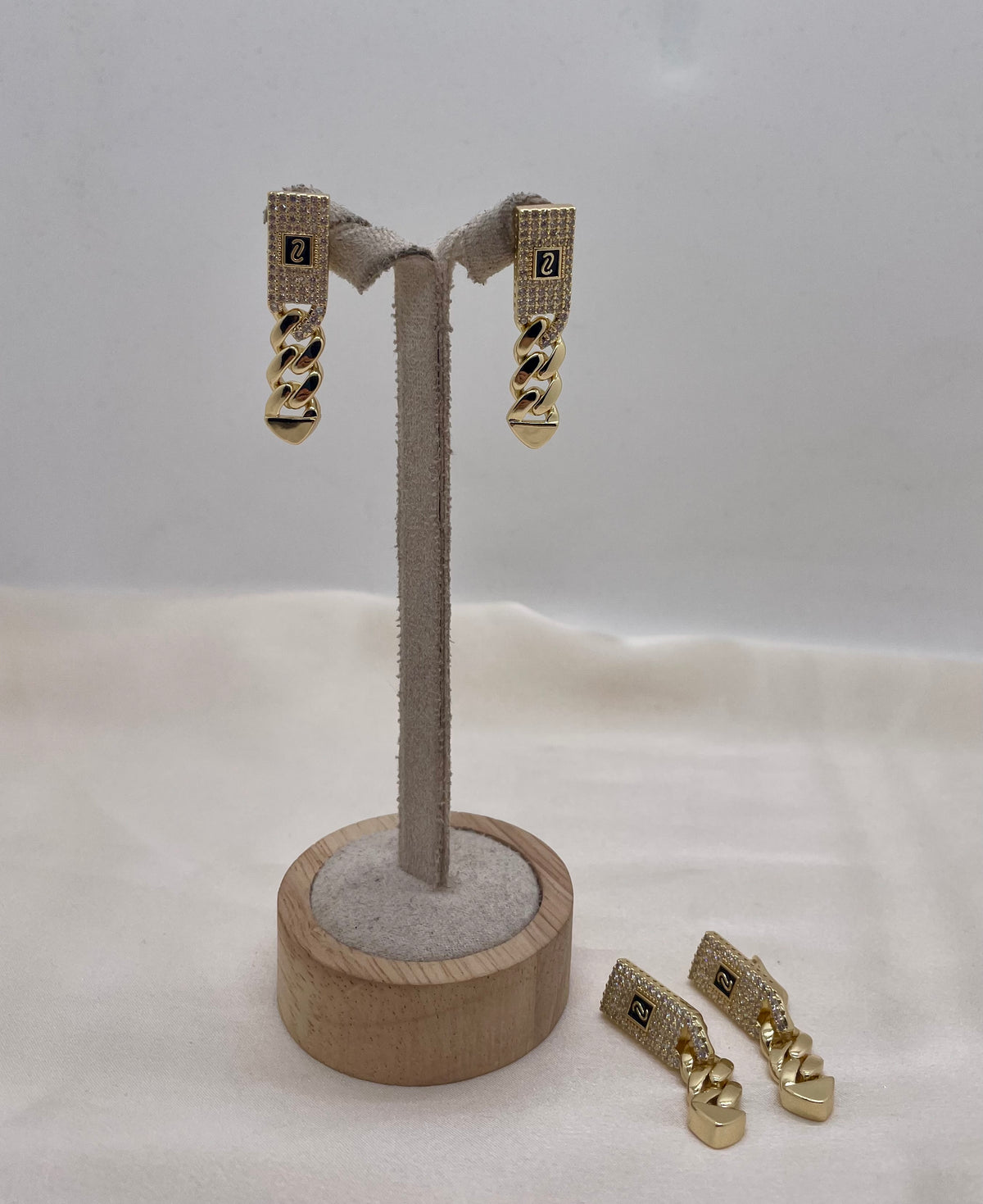 Monaco with Zircon Earrings
