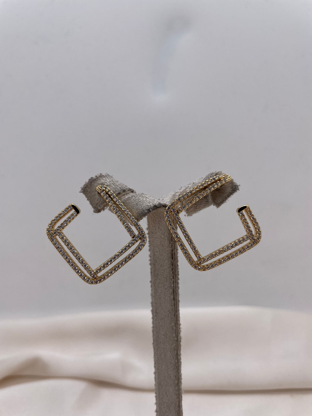 Half Square Earrings