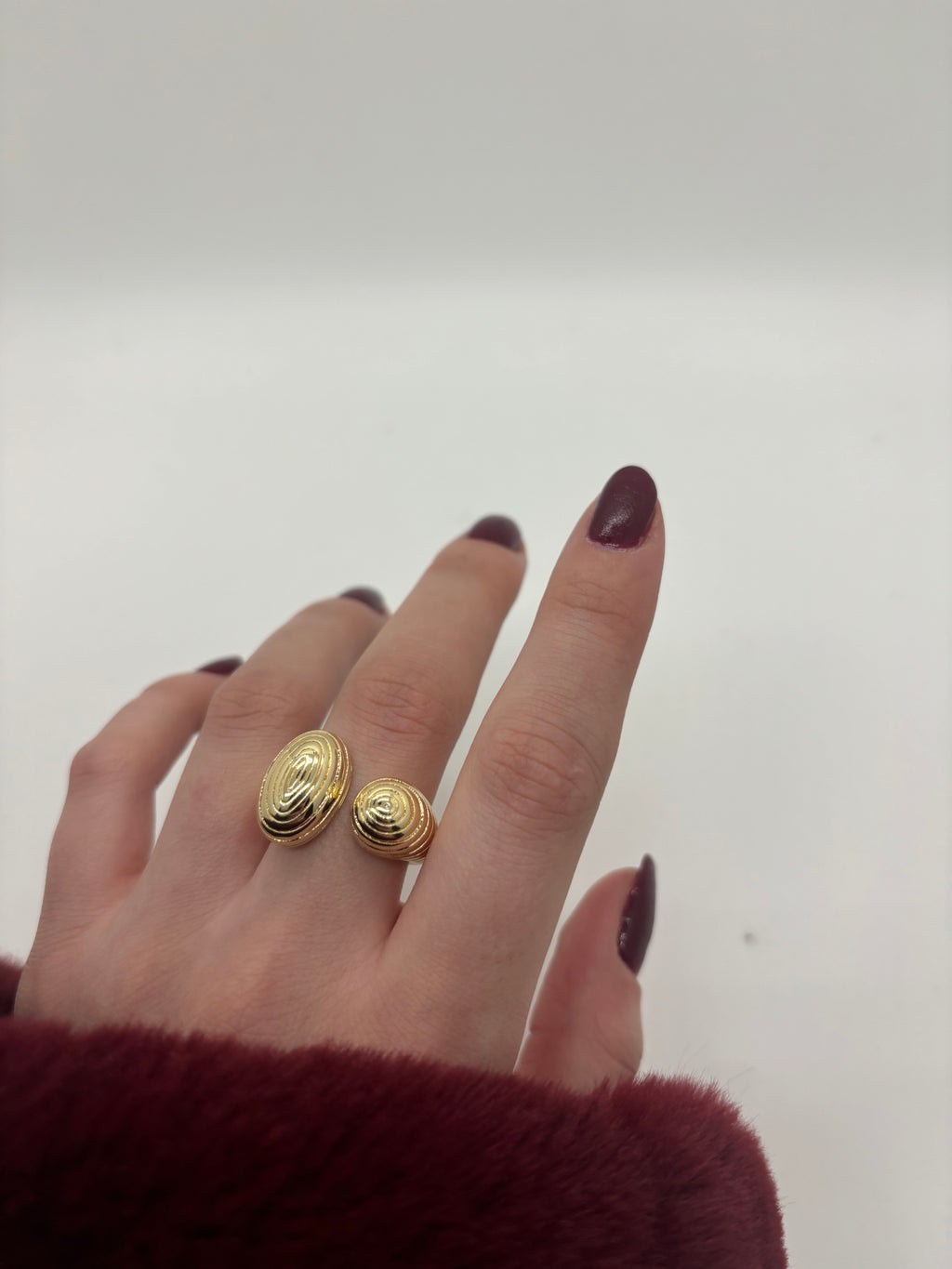Chunky duo ring