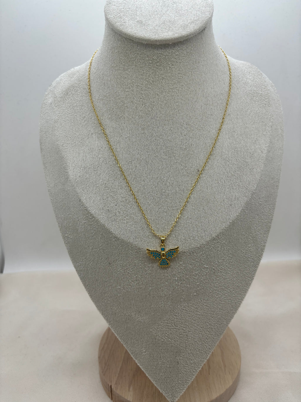 Blue Bird Necklace