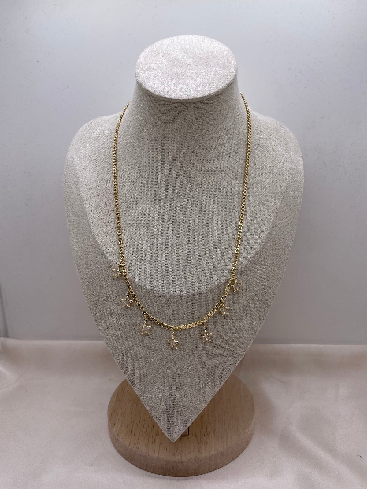 Star Zircon Necklace