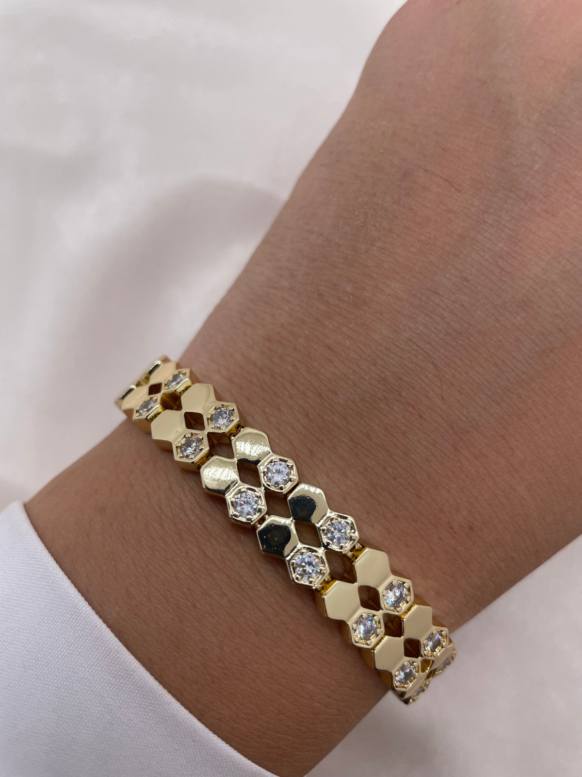 Double Bee Bracelet