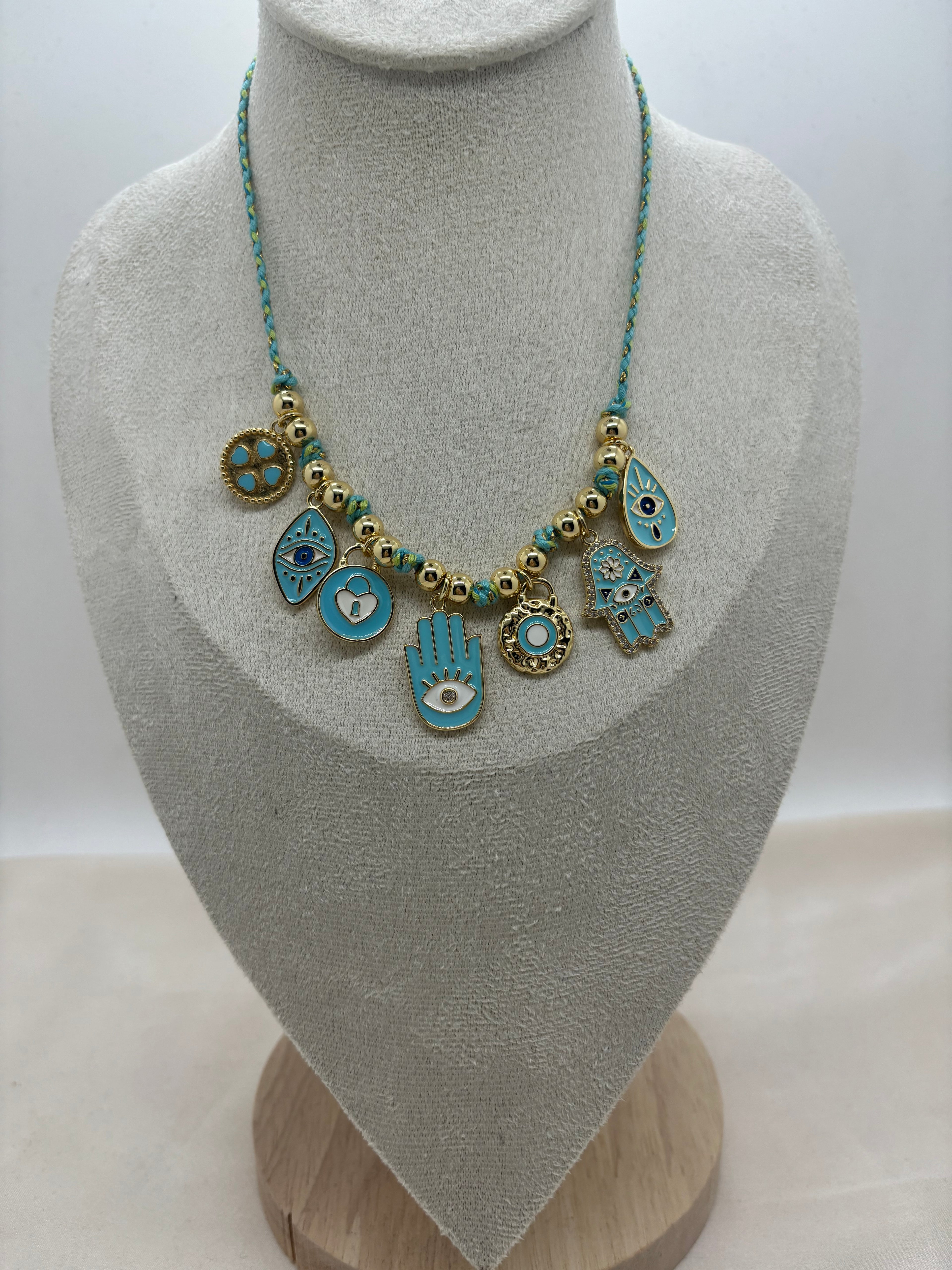 Blue Guardian Necklace