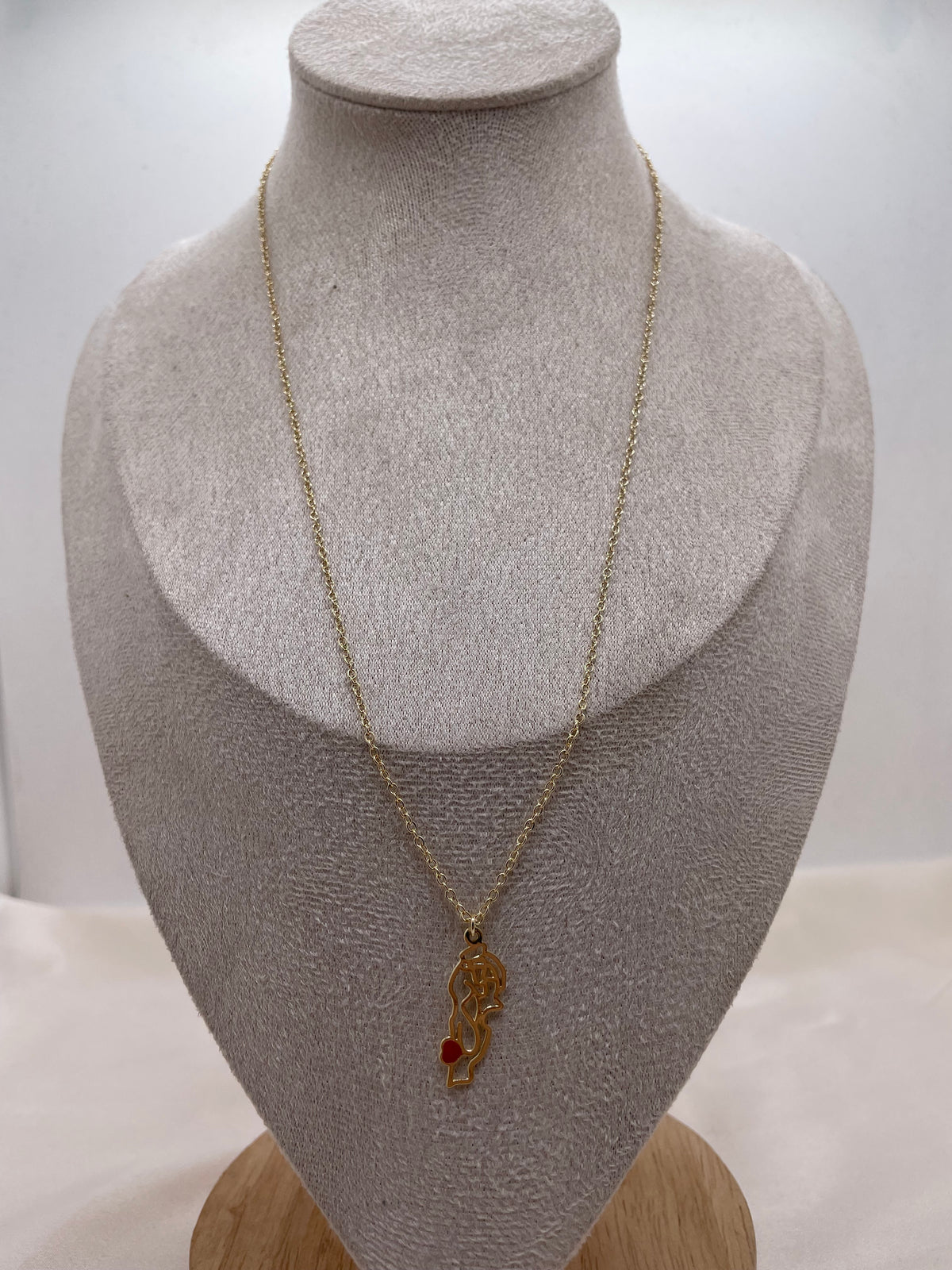 Lebanon Map Necklace