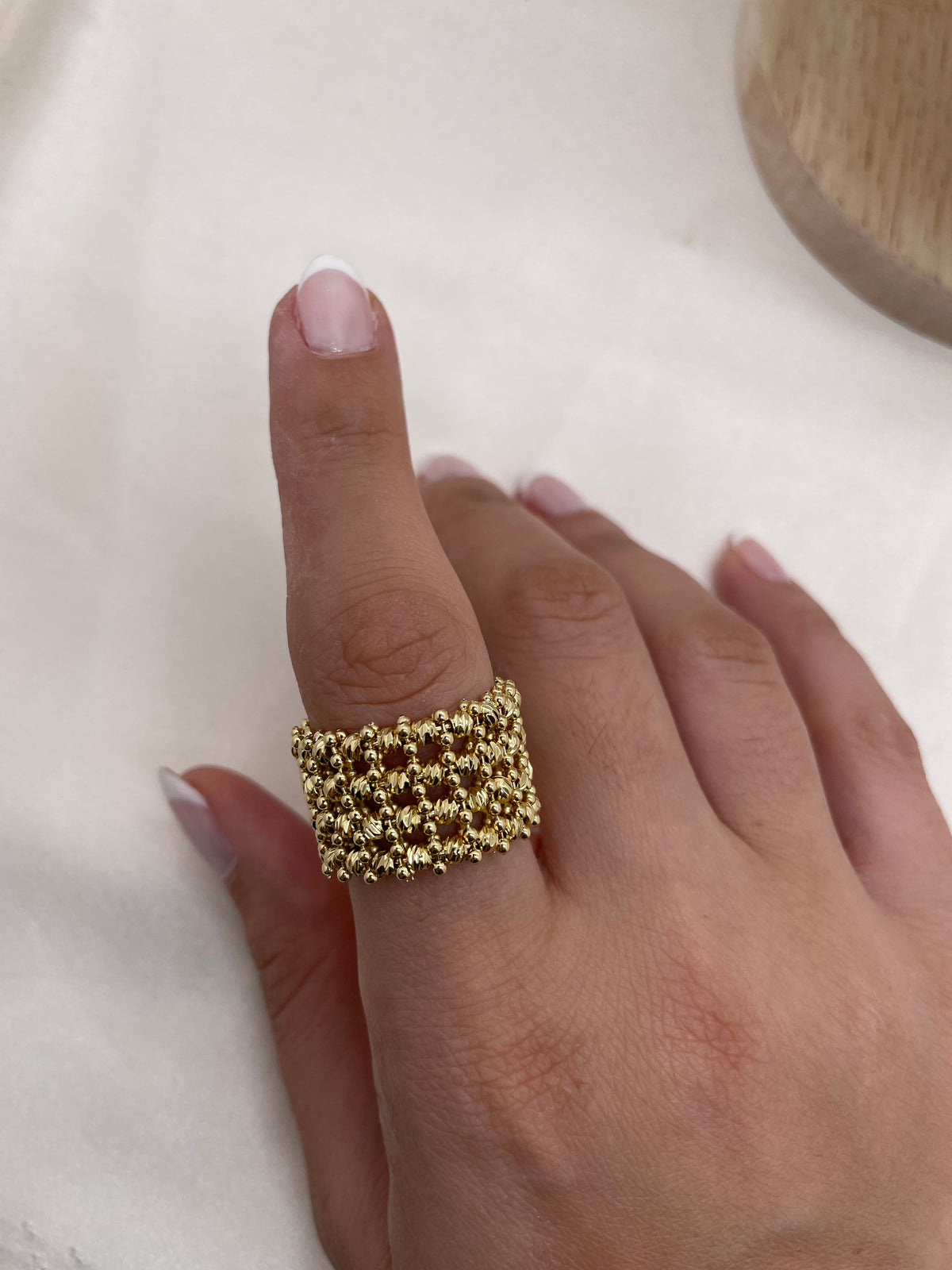 Full Gold Boulè Ring