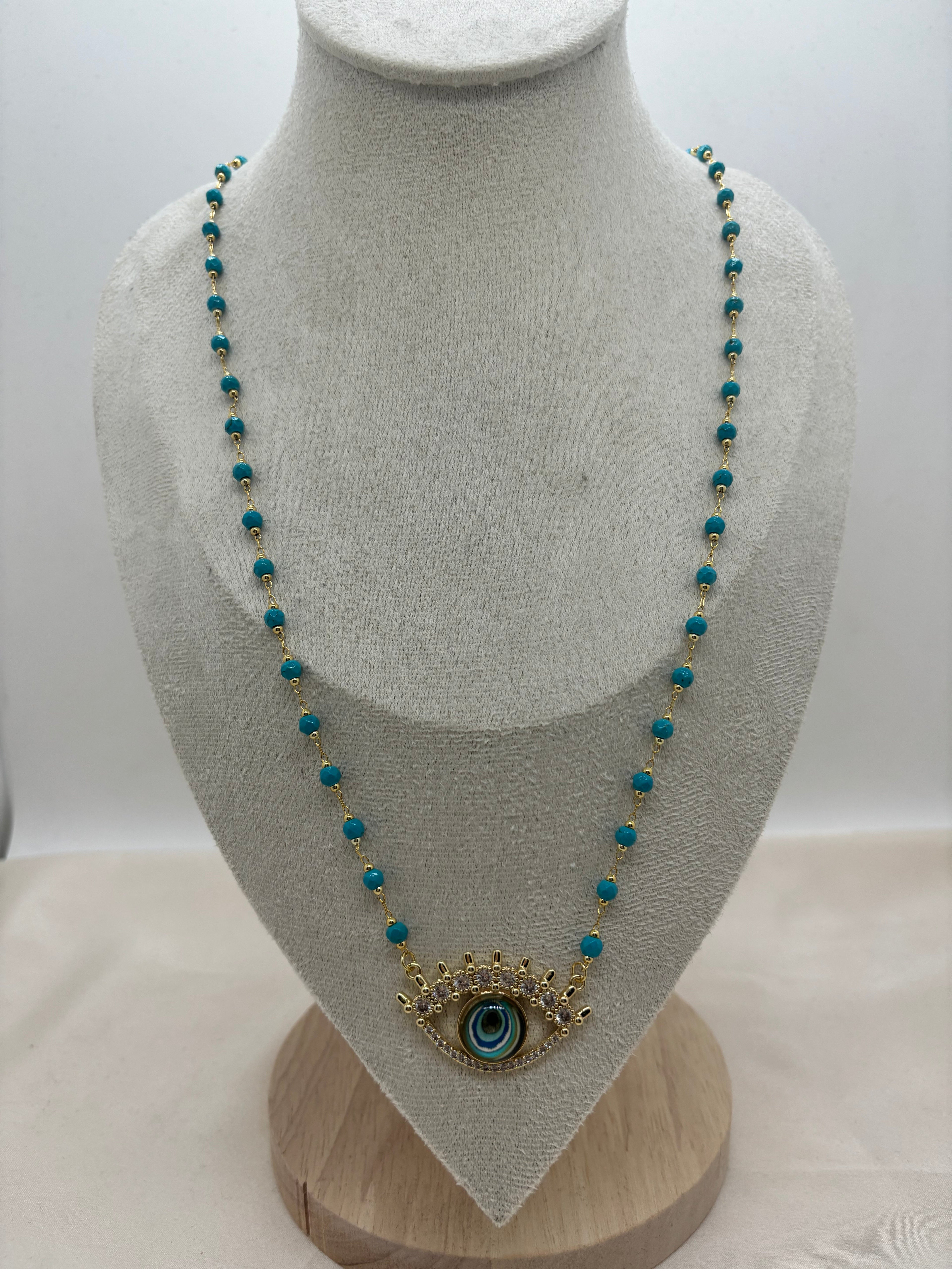 Blue Eye Necklace