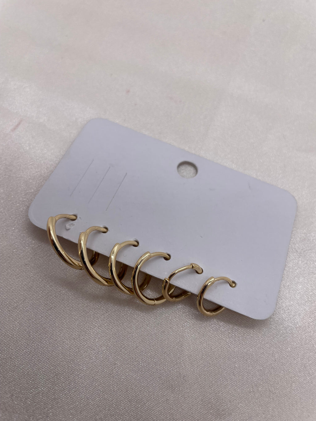 Small Hoop Set Earrings