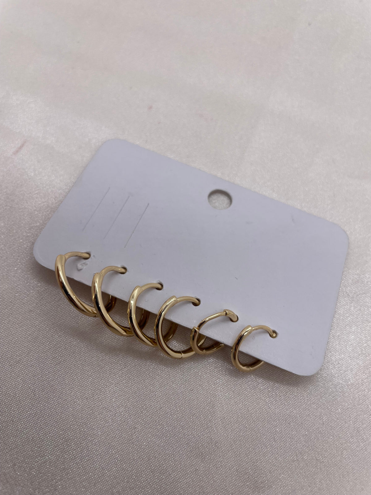 Small Hoop Set Earrings