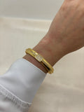 Rectangle with zircon bangle