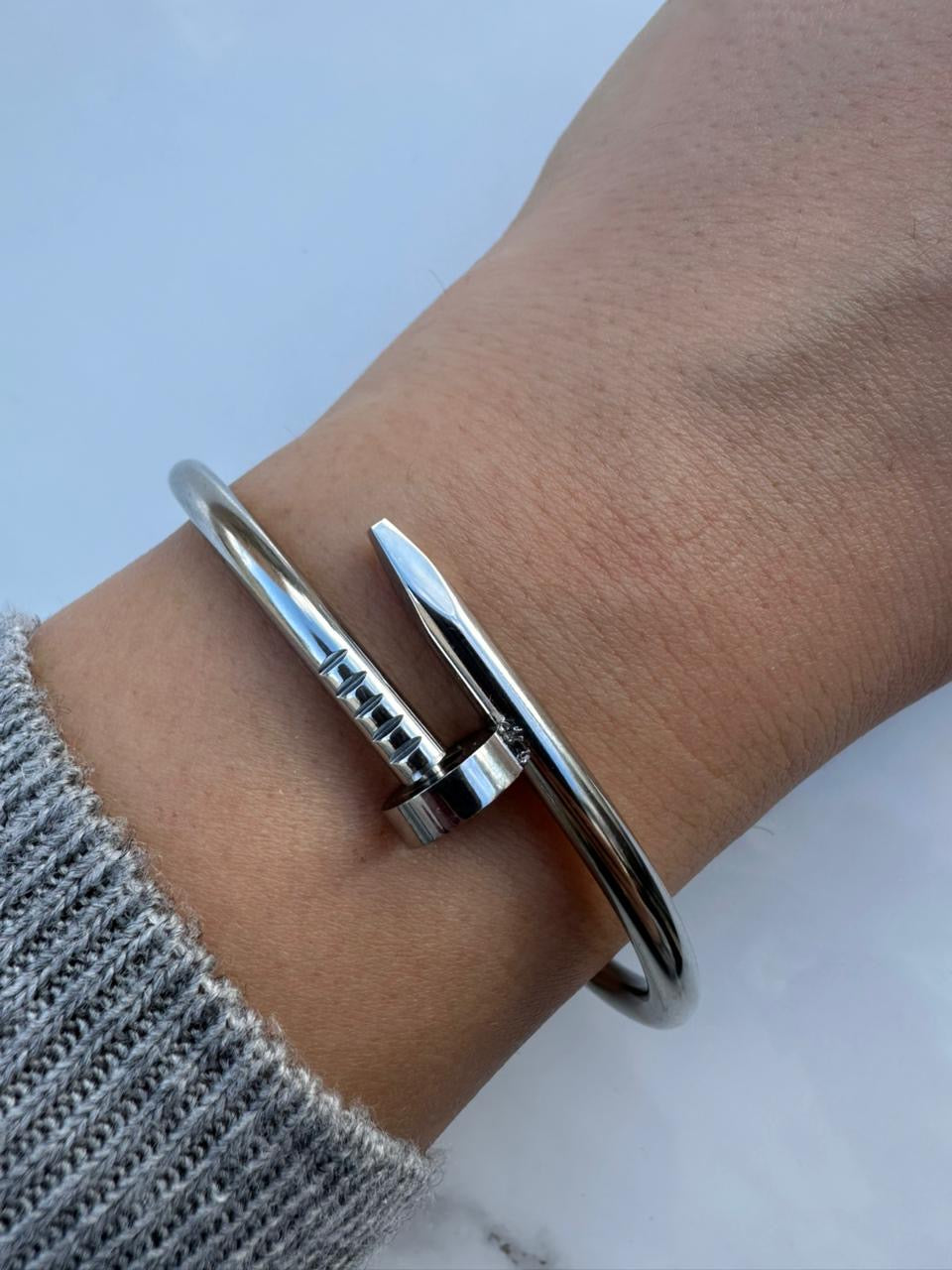 Cartier silver bangle
