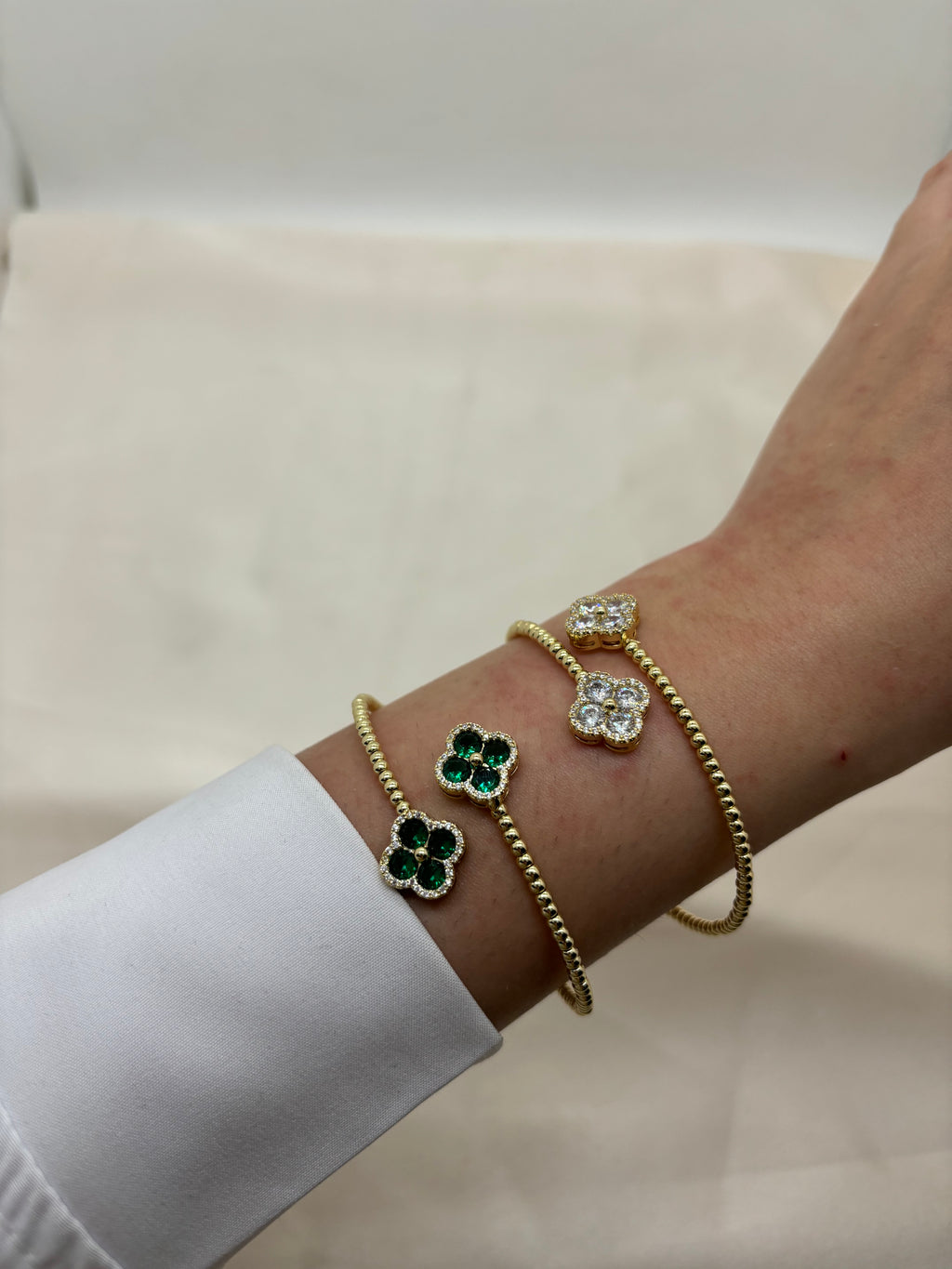 Vancleef minimal colorful bangle
