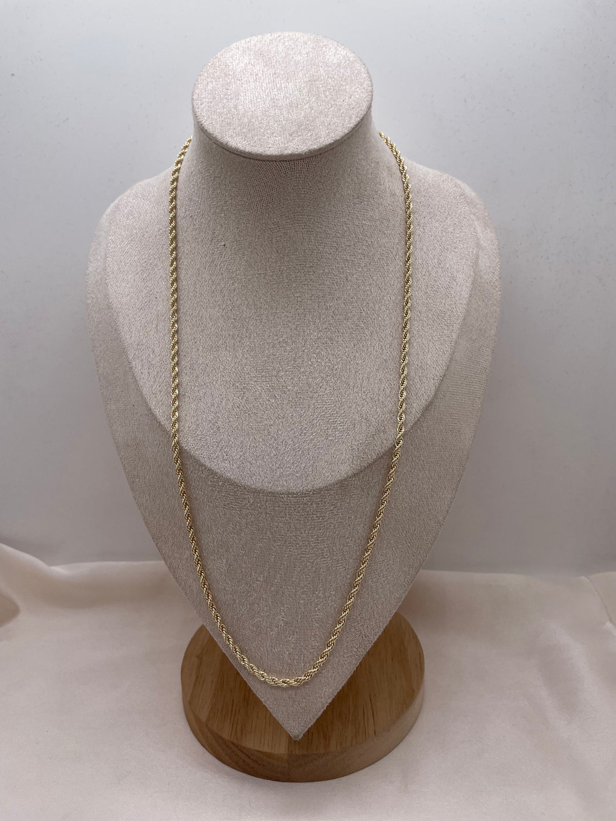 Long Twisted Necklace