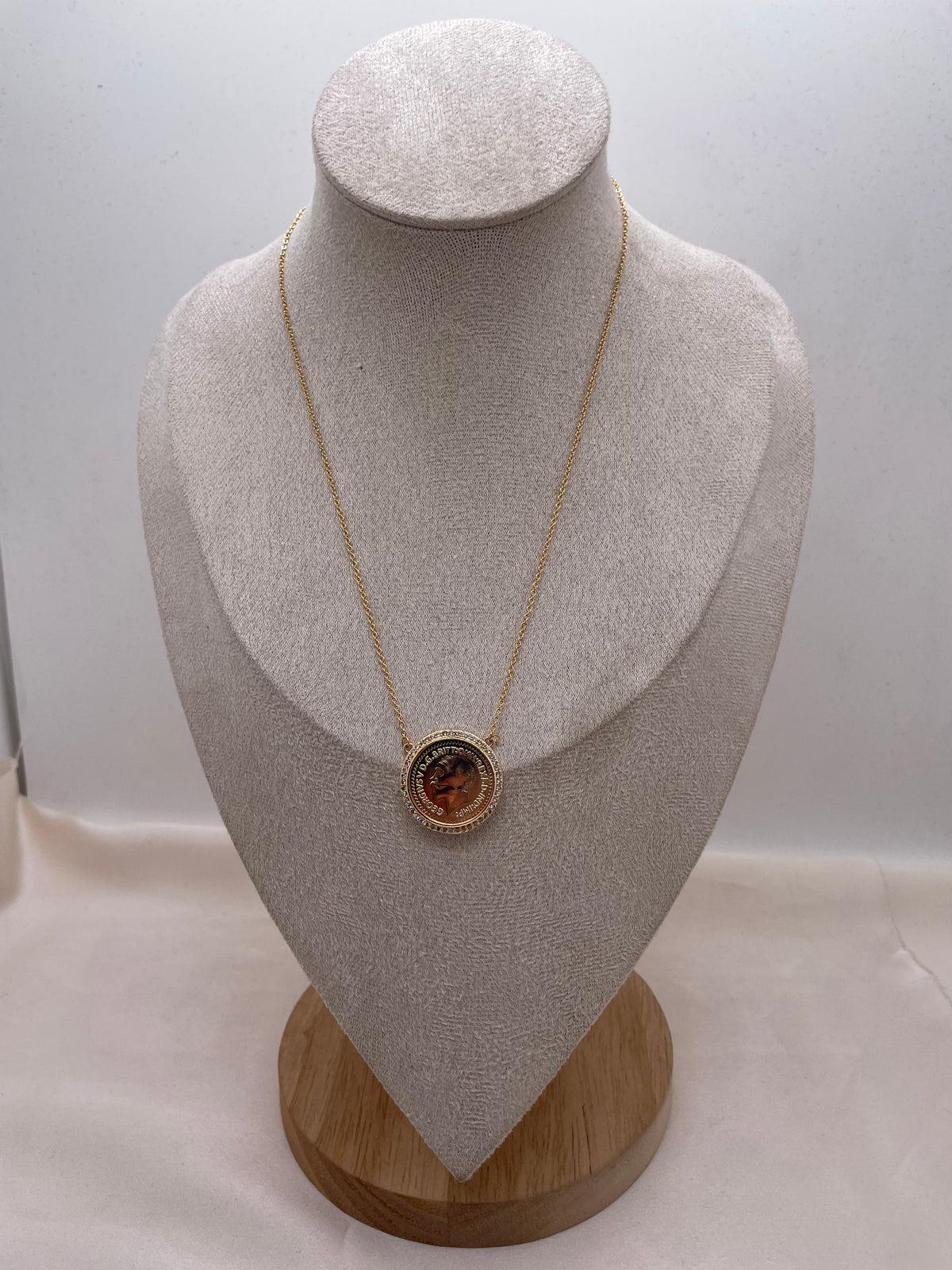 One lira necklace