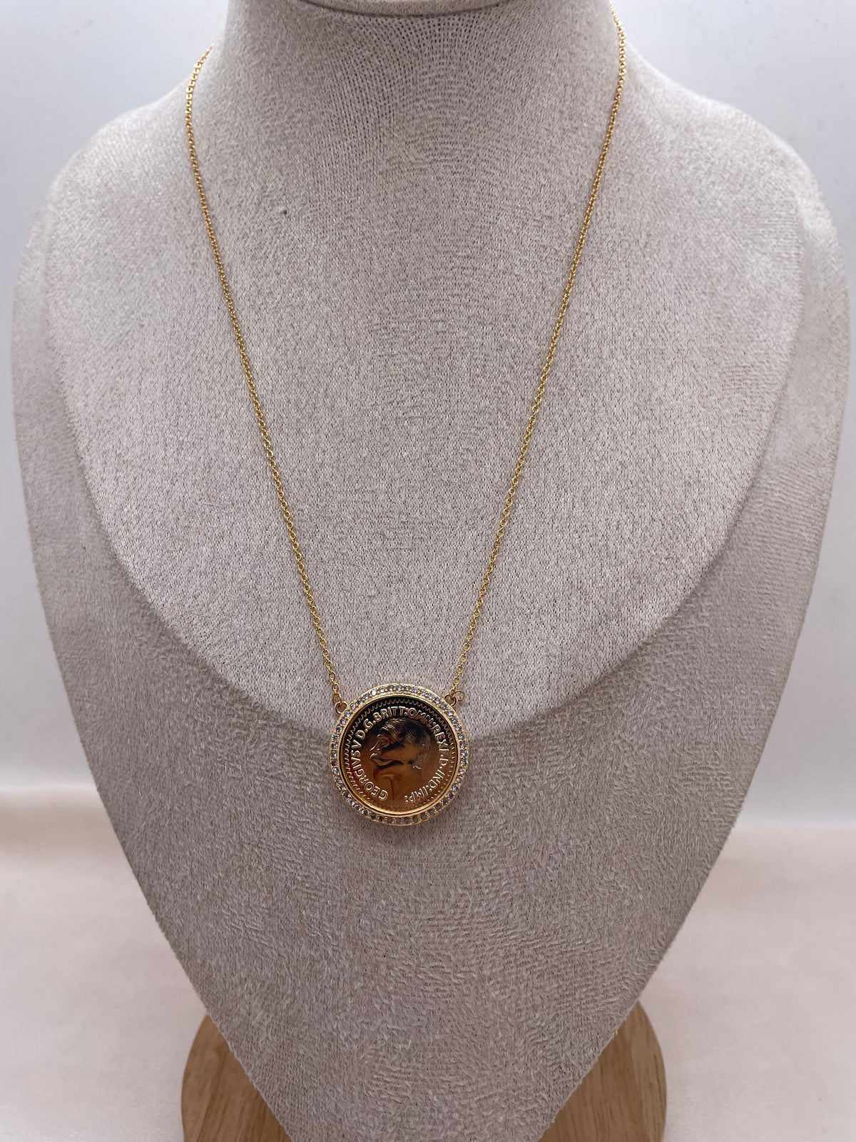 One lira necklace