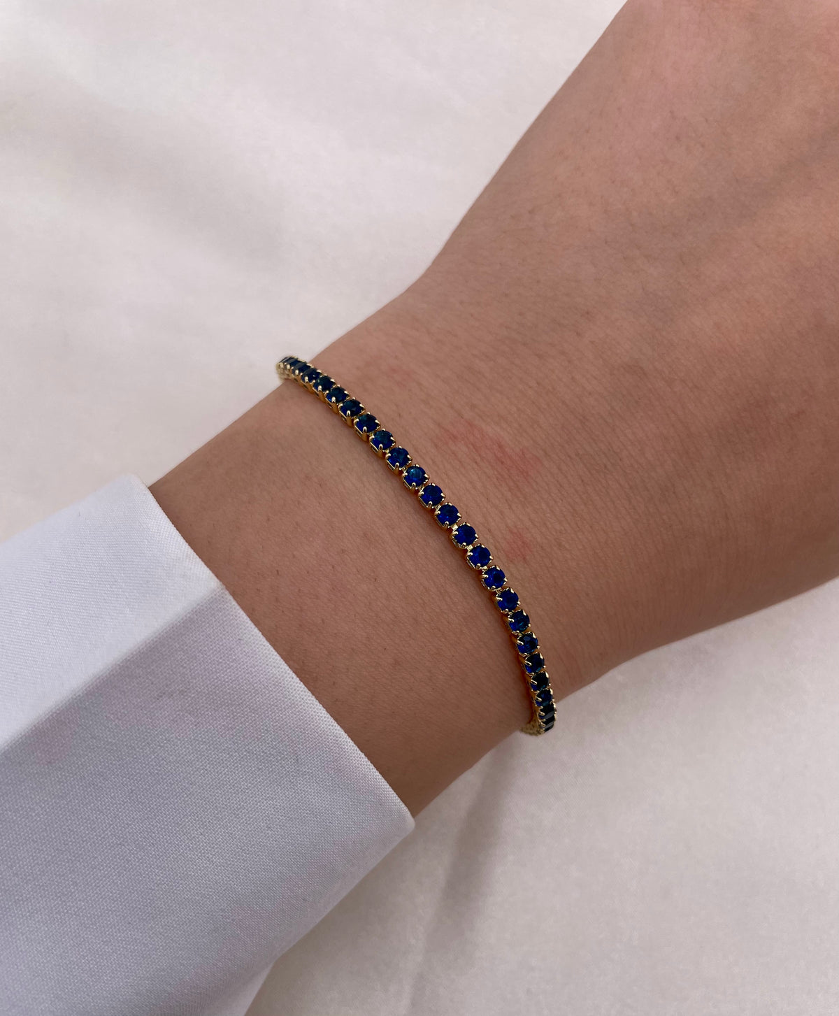 Colored Tennis Bracelet B