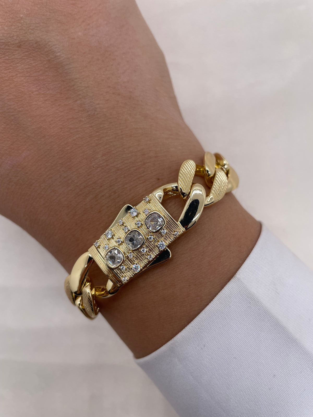 Chain Zircon Bracelet