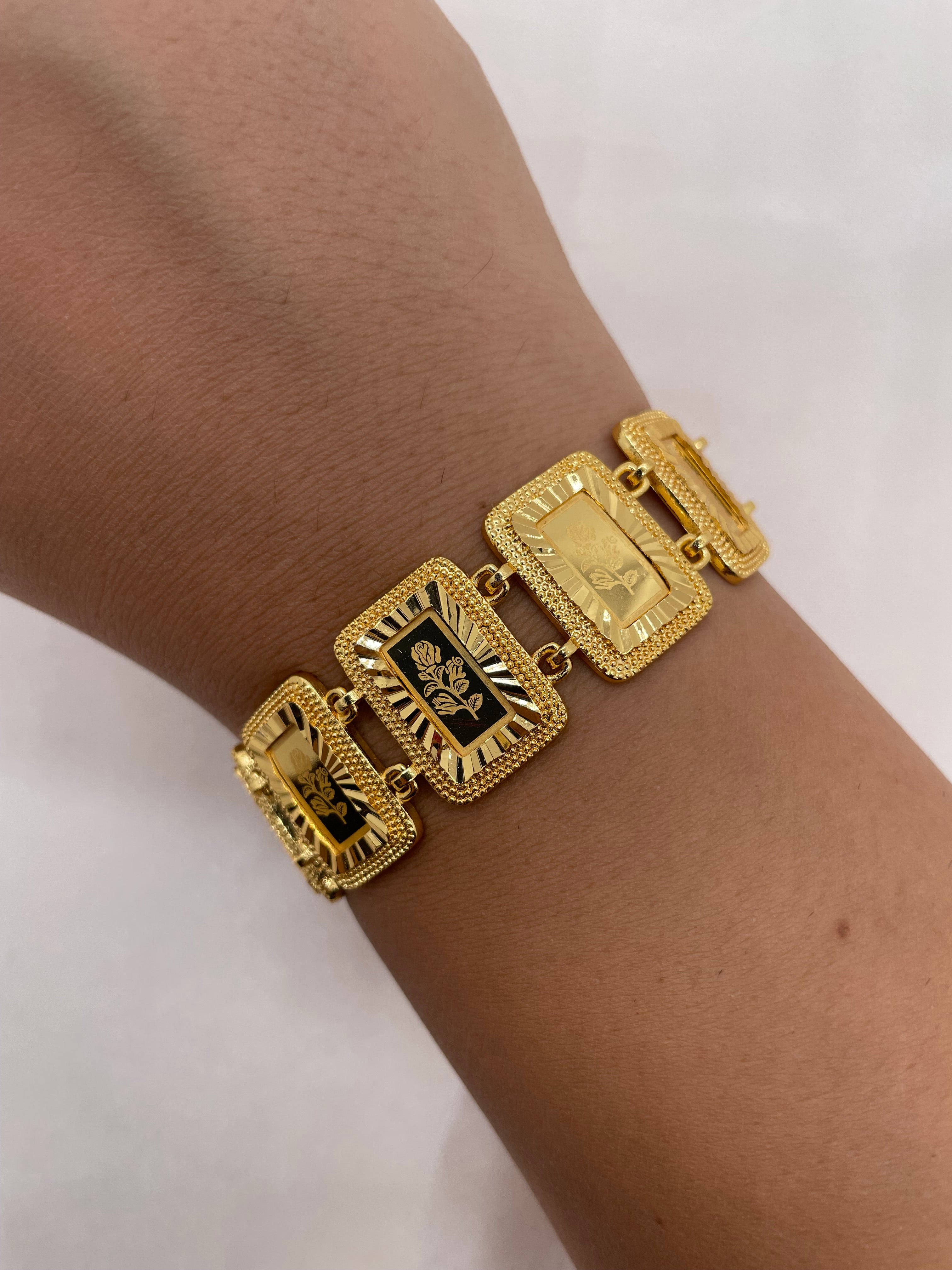 Golden Bloom Bracelet