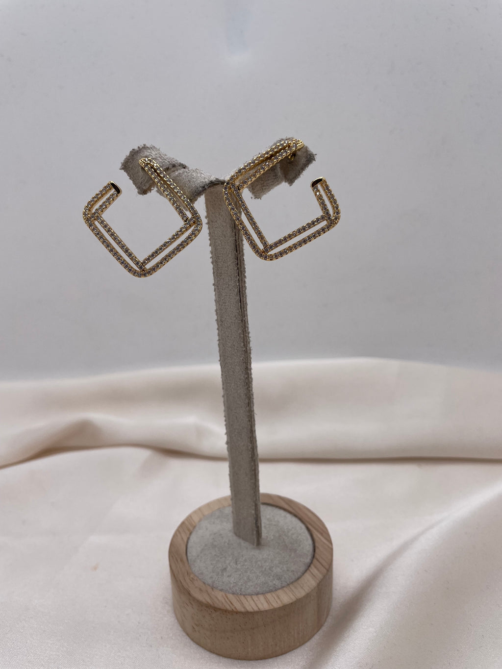 Half Square Earrings