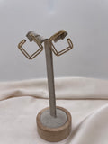 Half Square Earrings