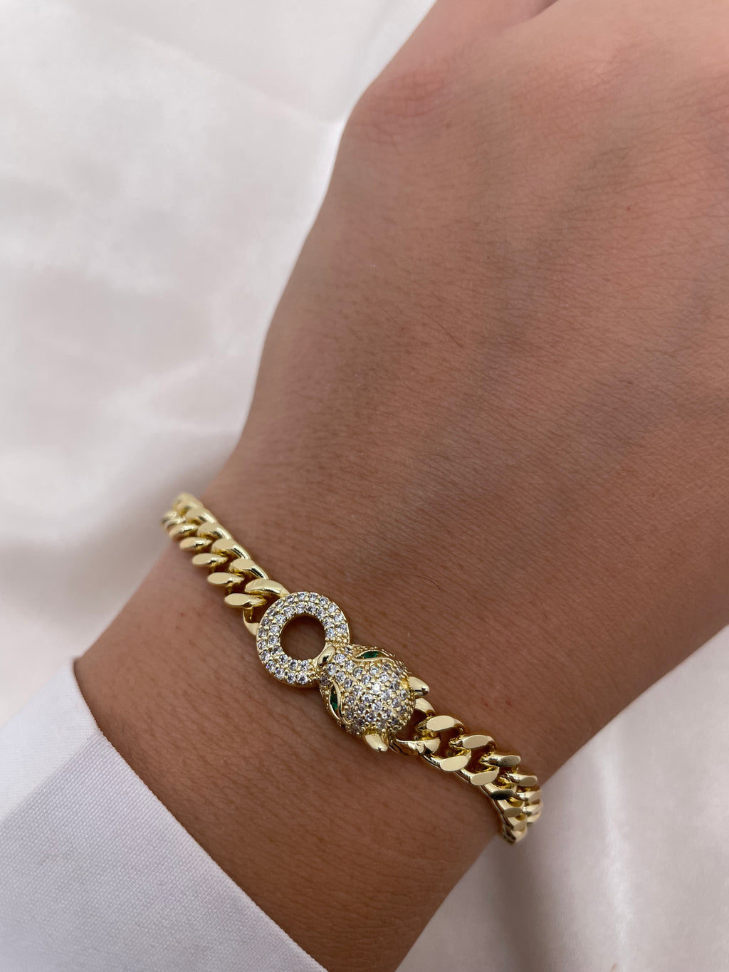 Zircon Bulgari Tiger Bracelet