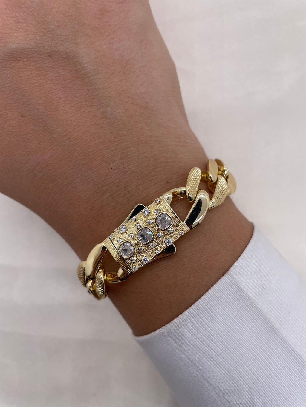 Chain Zircon Bracelet