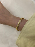 Flower shaped bracelet