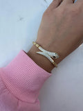 Snake zircon bracelet