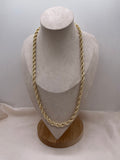 Long Twisted Necklace