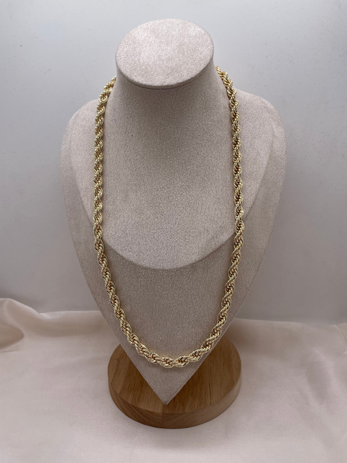 Long Twisted Necklace