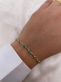 Blue Dot Bracelet