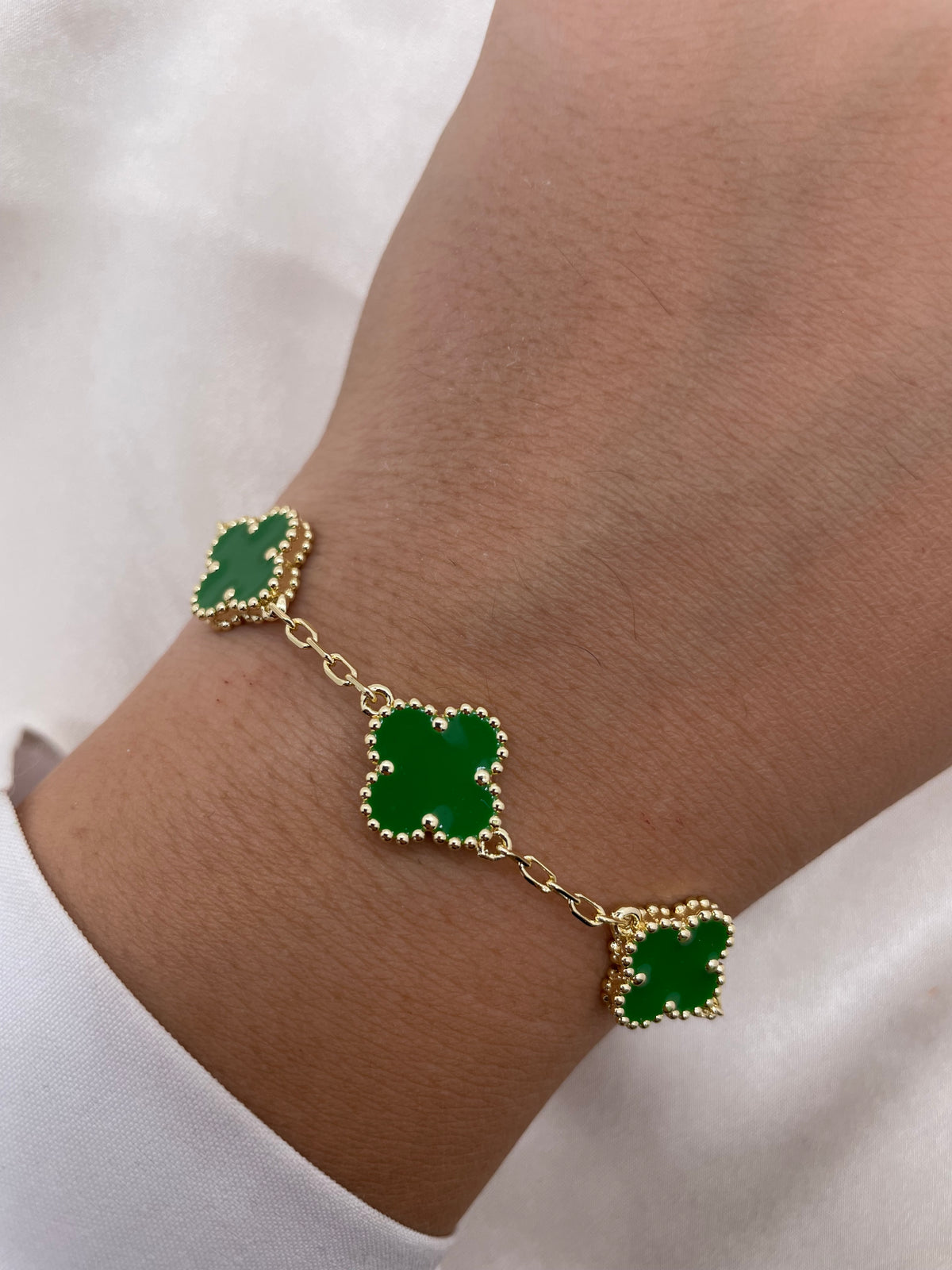 Colored Vancleef Bracelet