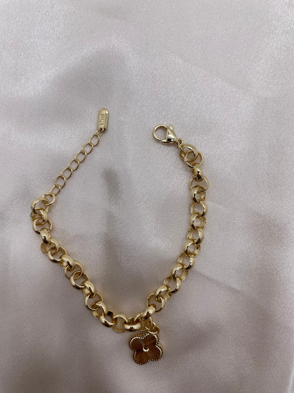 Single Vancleef Chain Bracelet