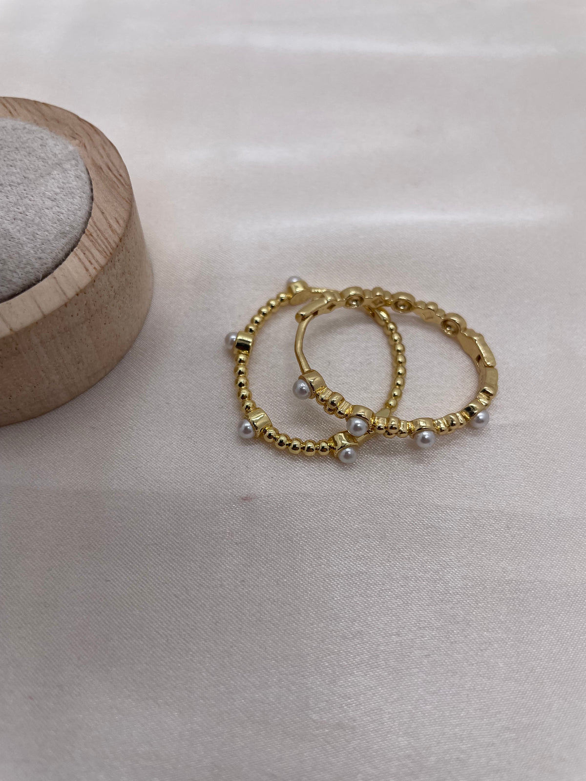 Hoop Boule Earrings