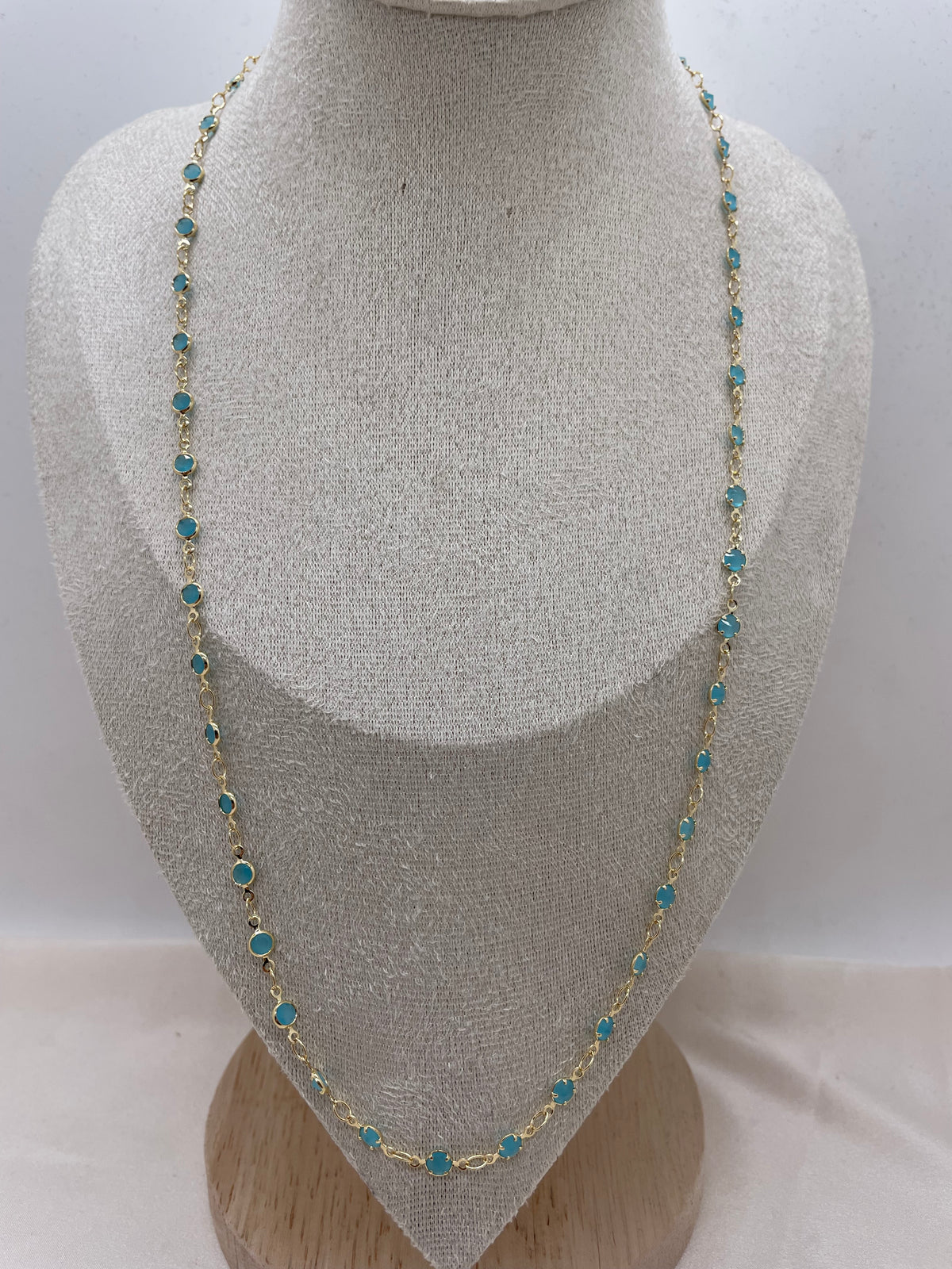 Blue beaded Necklace