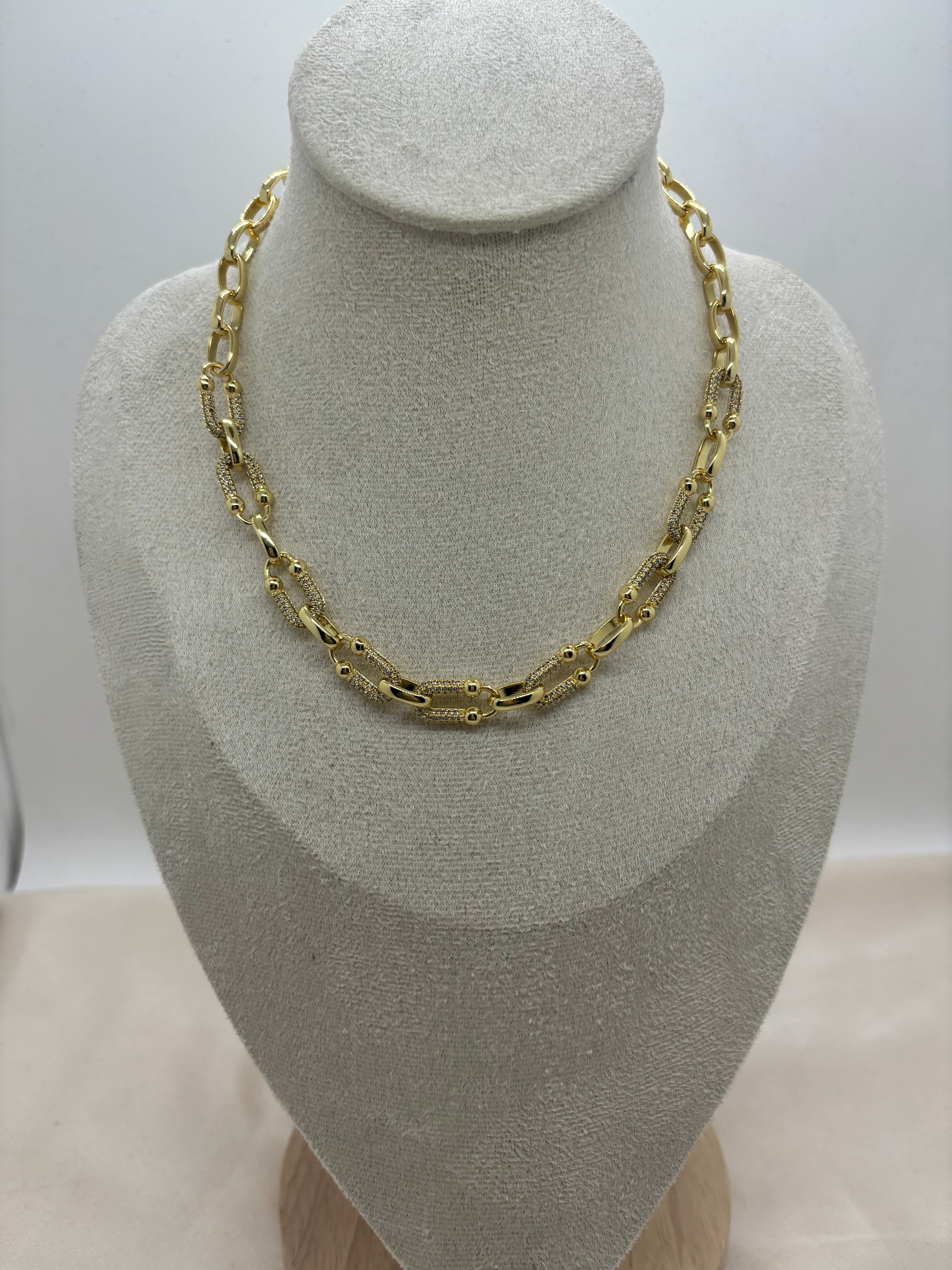 Golden Loop Necklace