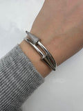 Silver bangle