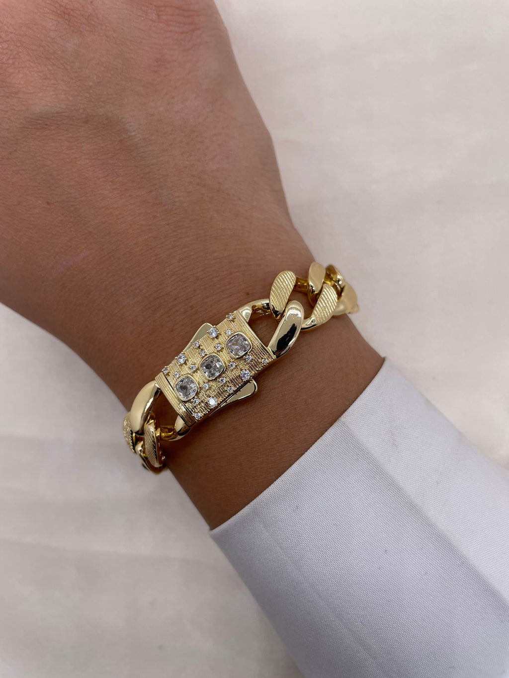 Chain Zircon Bracelet