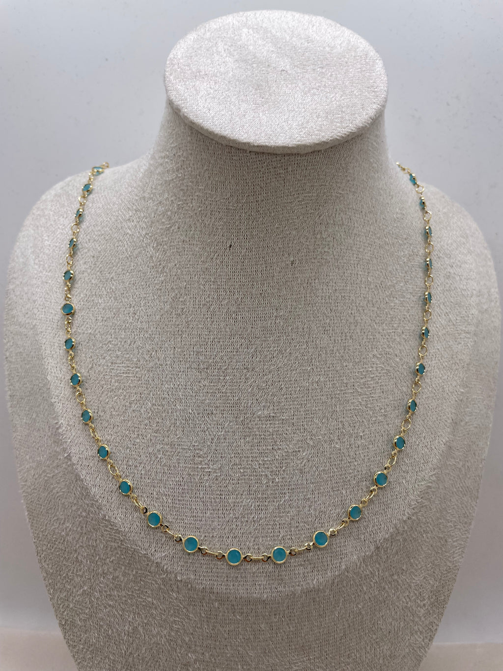 Blue beaded Necklace