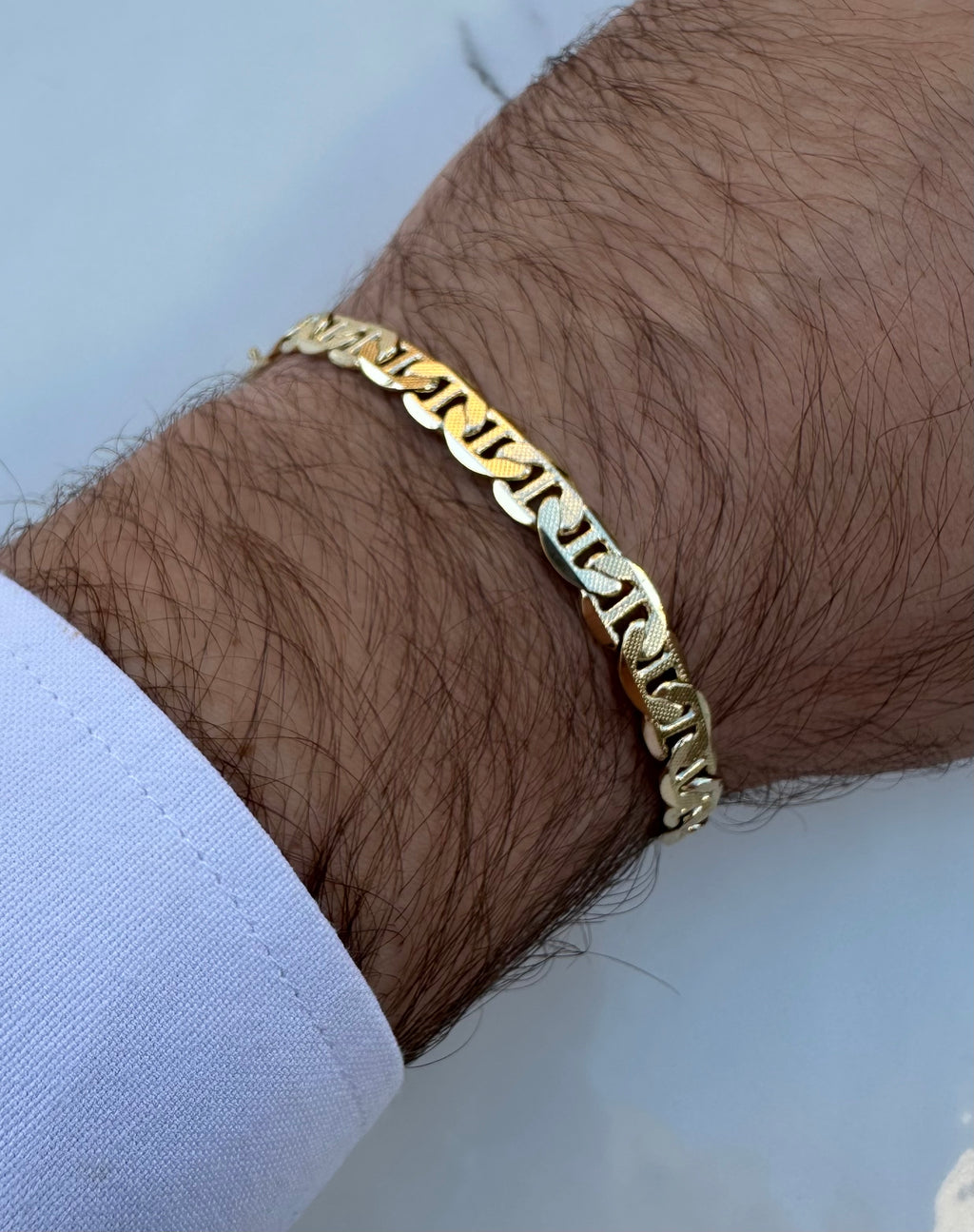 Pattern chain bracelet