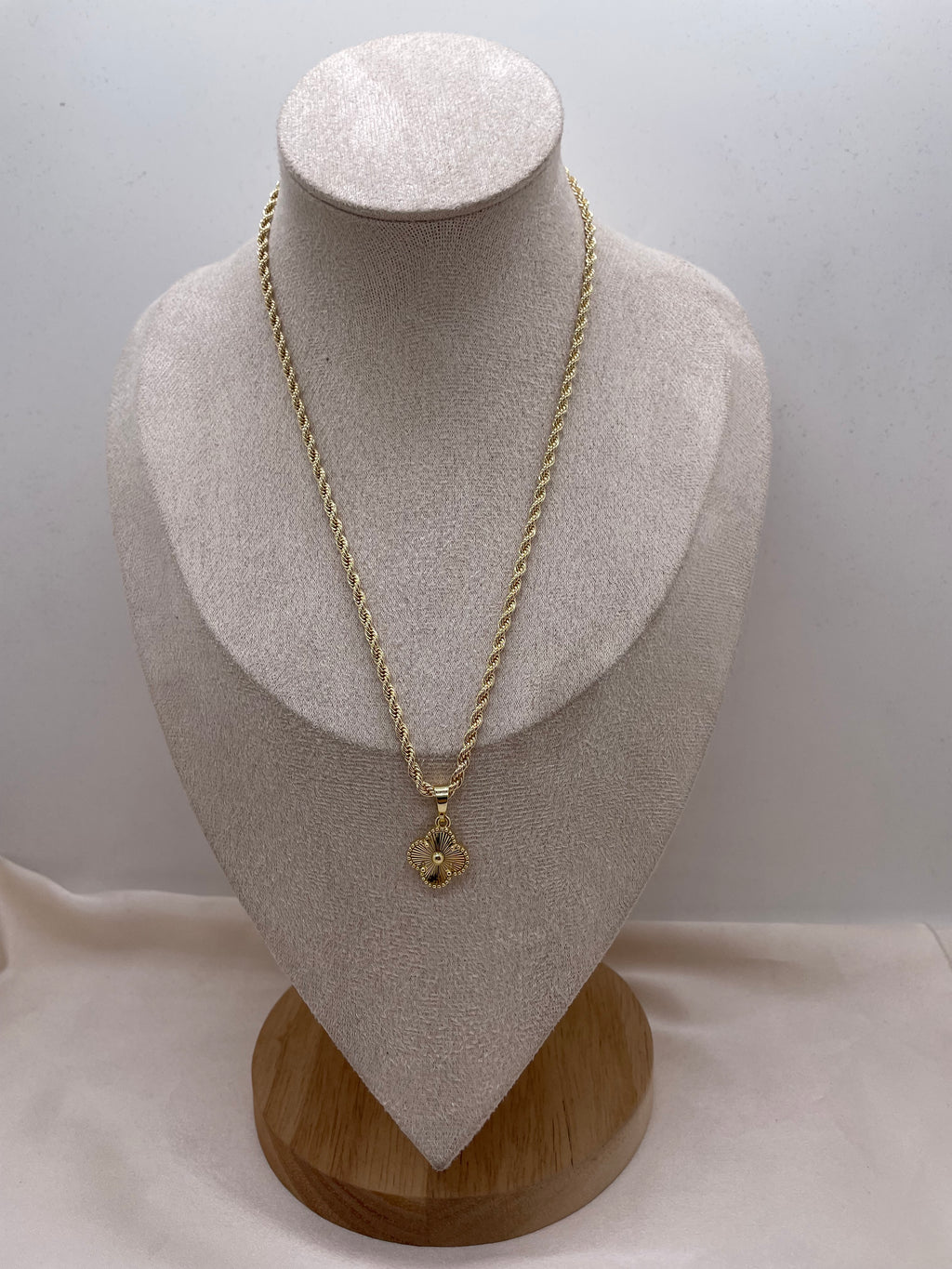 Vancleef Pendant Necklace 14N 45cm