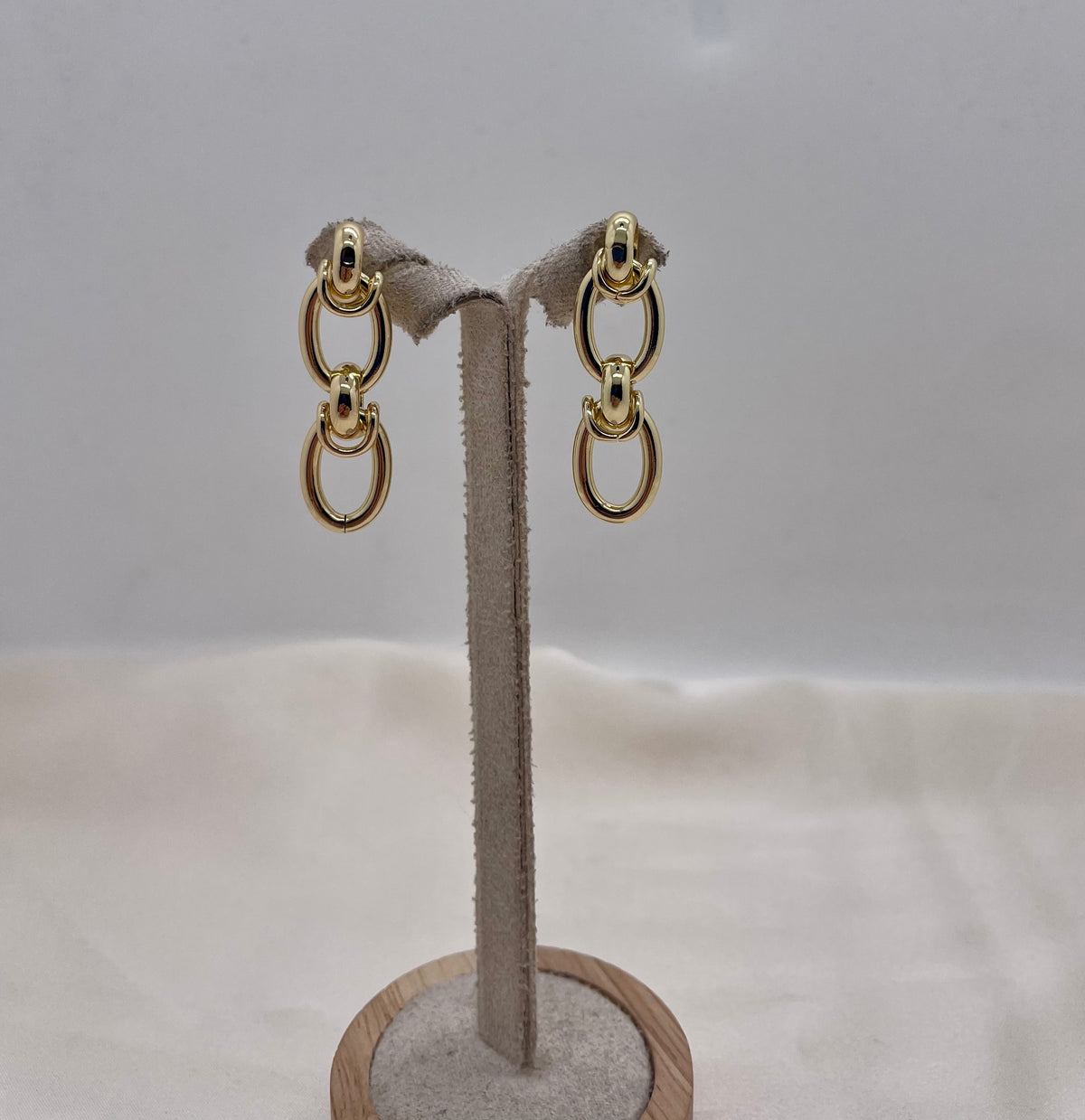 Double Rounded Earrings