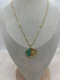 Blue Seashell Necklace