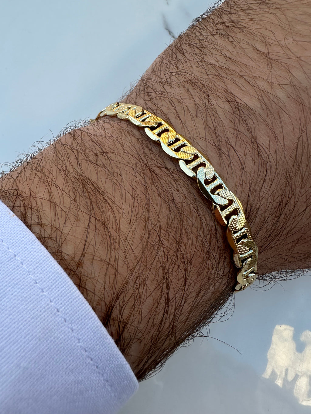 Pattern chain bracelet