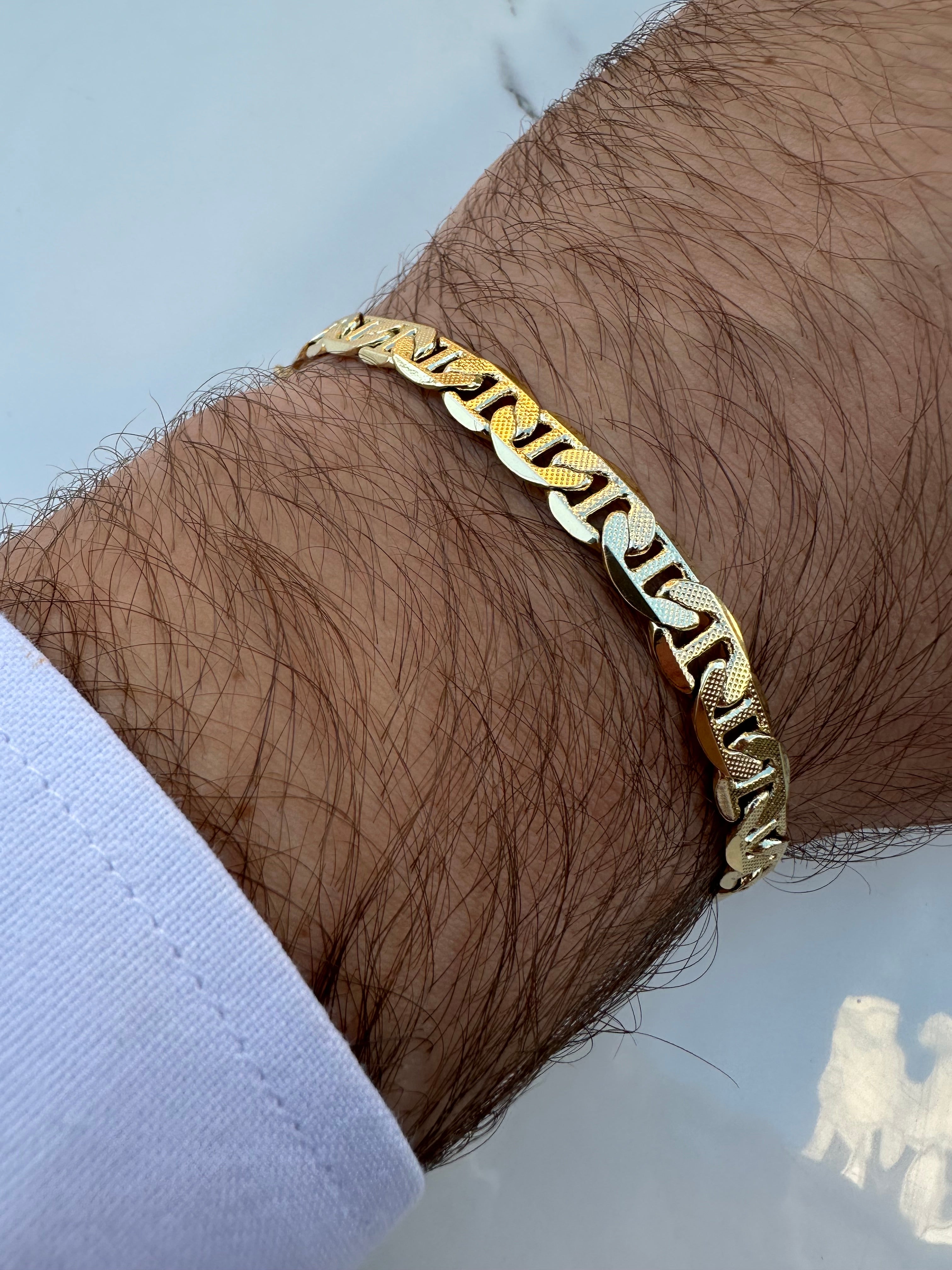 Pattern chain bracelet