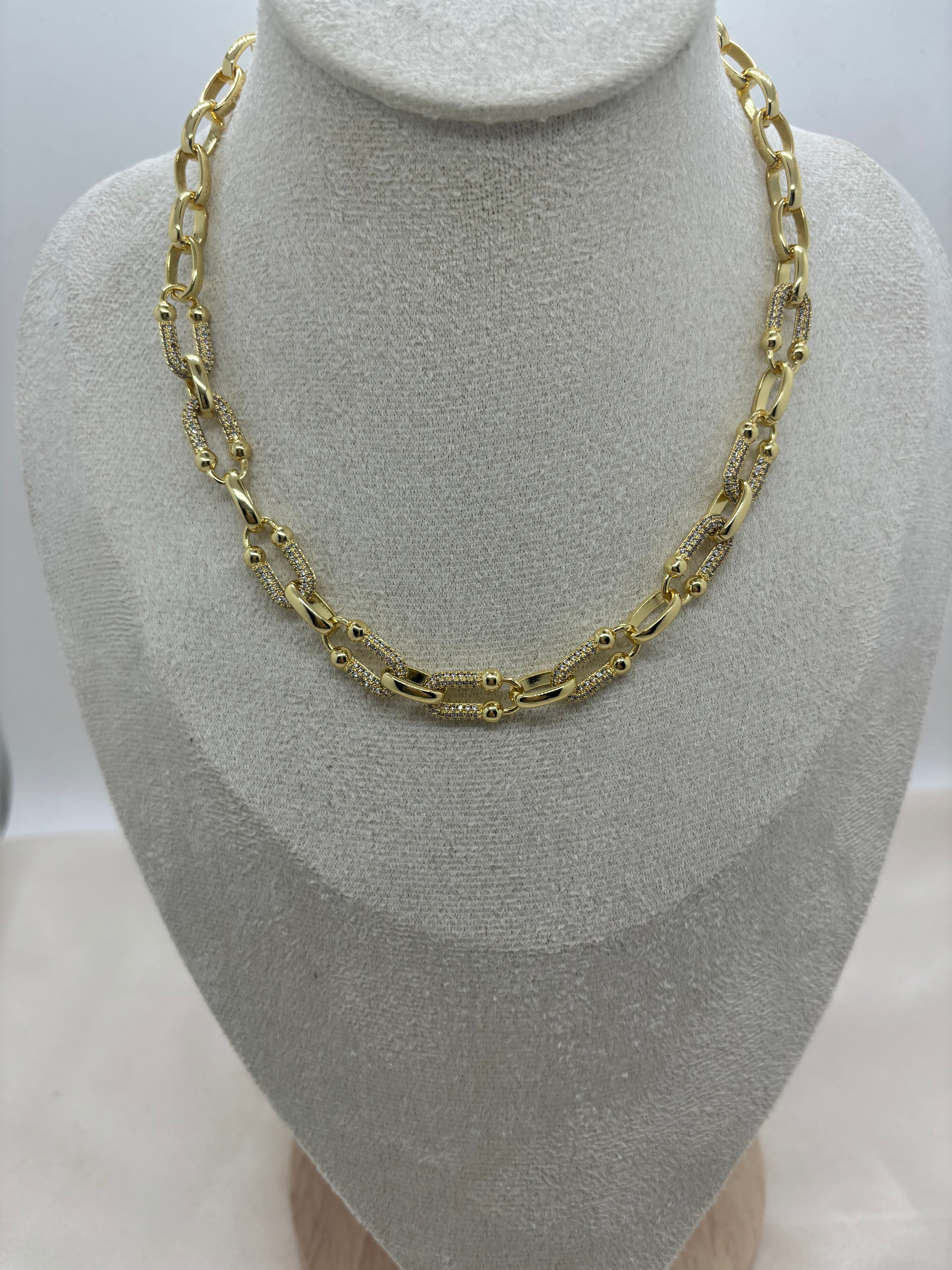 Golden Loop Necklace