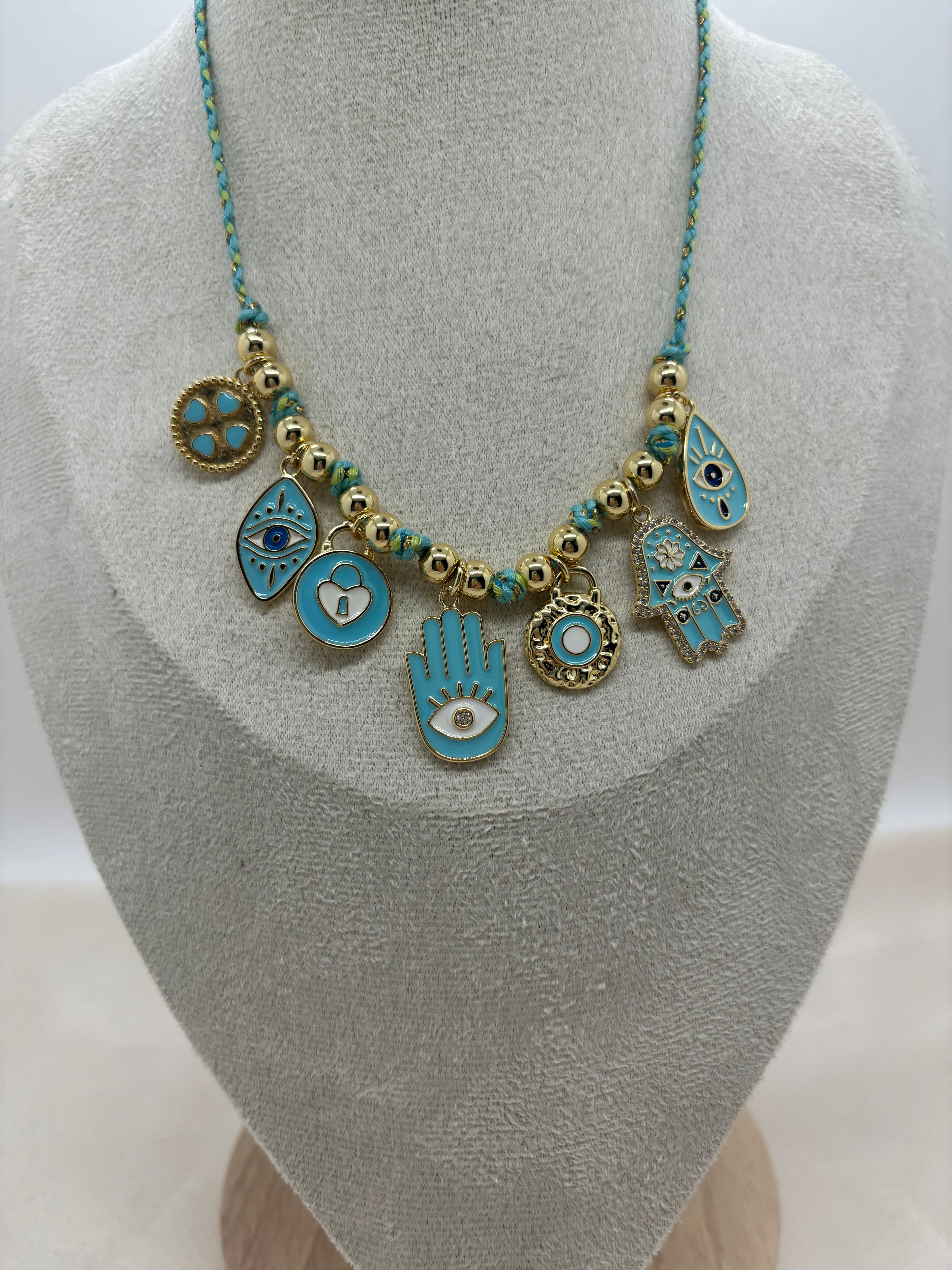 Blue Guardian Necklace